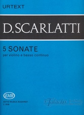 5 sonate per violino e basso continuo