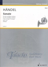 Sonate for Horn and Basso continuo F-Dur, op. 1/10
