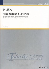 4 Bohemian Sketches for Oboe (Flute, Clarinet, Soprano Saxophone) and Piano