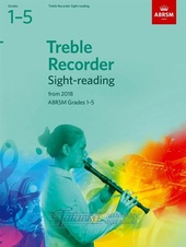 Treble Recorder Sight-Reading, ABRSM Grades 1-5