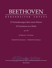 33 Variations on a Waltz for Piano op. 120 "Diabelli Variations"