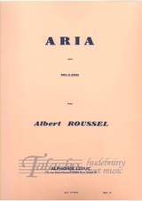 Aria pour flute et piano
