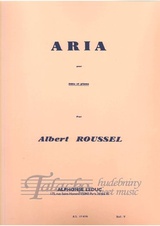 Aria pour flute et piano