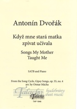 Když mne stará matka zpívat učívala