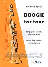 Boogie for four (4 klarinety ,kontrabas a bicí)