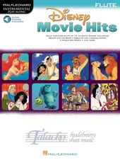 Instrumental Play-Along: Disney Movie Hits - Flute (Book/Online Audio)