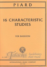 16 Characteristic Studies for Bassoon