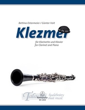 Klezmer for Clarinet and Piano