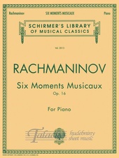 Six Moments Musicaux Op. 16 For Piano
