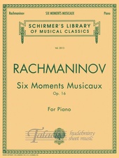 Six Moments Musicaux Op. 16 For Piano