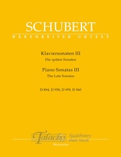 Piano Sonatas III D 894, 958, 959, 960