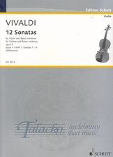 12 Sonatas for Violin and Piano Opus 2, Book 1