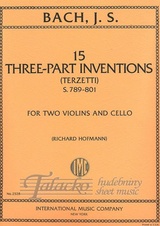 15 Three-Part Inventions for Two Violins and Cello