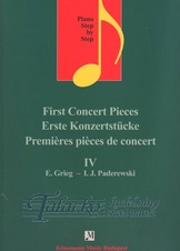 First Koncert Pieces IV -  Grieg -  Paderewski