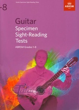 Guitar Specimen Sight-Reading Tests, Grades 1–8