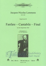 Fanfare, Cantabile und Final (Orgelwerke III)