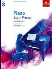 Piano Exam Pieces 2017 & 2018, Grade 8