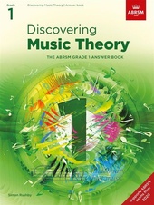 Discovering Music Theory, The ABRSM Grade 1 Answer Book