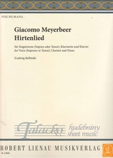 Hirtenlied for Voice (Soprano or Tenor), Clarinet and Piano