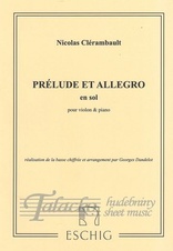 Prélude et Allegro (en sol)