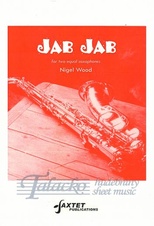 Jab Jab for two equal Saxophones