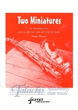 Two Miniatures for Saxophone Trio