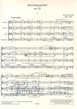 String Quartet op. 25 (1918)
