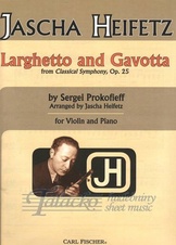 Larghetto and Gavotta from Classical Symphony, Op.25