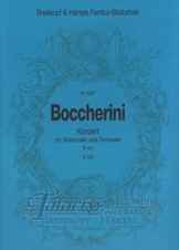 Violoncellokonzert B-dur (score)