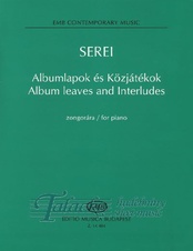 Album leaves and Interludes for piano