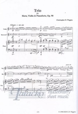 Trio for Horn, Violin and Piano Op.99