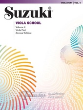 Suzuki Viola School Vol. 4 (Viola Part)