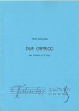 Due capricci per violino e 9 fiati