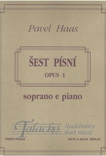 Šest písní v lidovém tónu op. 1