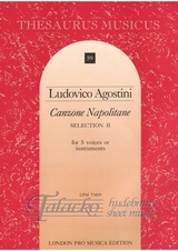 Canzone Napolitane for 5 voices or instruments (Selection II)