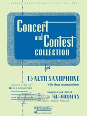 Concert and Contest Collections for Eb Alto Saxophone (Alto Saxophone solo part)
