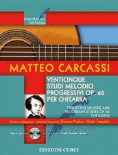 Twenty-five Melodic and Progressive Studies Op. 60 for Guitar