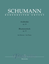 Arabeske op. 18 / Blumenstück op. 19 for Piano