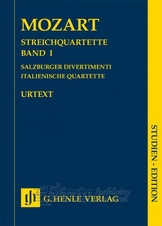 String Quartets Volume I (Salzburg Divertimenti, Italian Quartets)