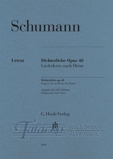 Dichterliebe op. 48 for Low Voice