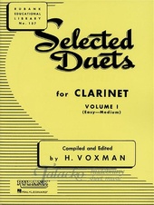 Selected Duets for Clarinet Vol. 1