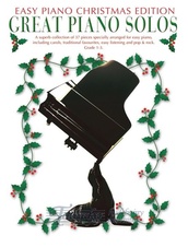 Great Piano Solos - The Christmas Book Easy Piano