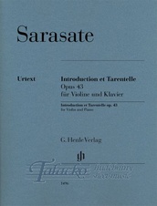Introduction et Tarentelle op. 43 for Violin and Piano