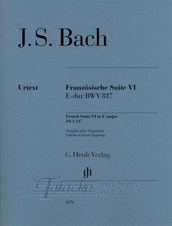 French Suite VI E major BWV 817