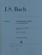 French Suite V G major BWV 816