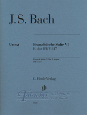 French Suite VI E major BWV 817