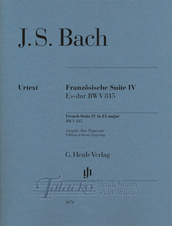 French Suite IV E flat major BWV 815