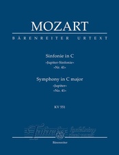 Symphony no. 41 C major K. 551 "Jupiter Symphony"