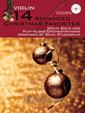 14 Advanced Christmas Favorites + CD (violin)