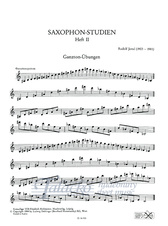 Saxophon - Studien Heft II